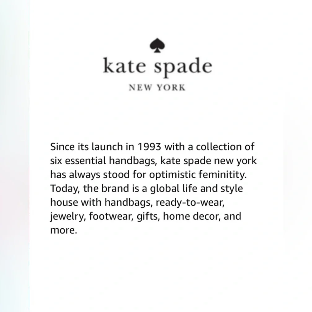 New Kate Spade Large Spiral Notebook 